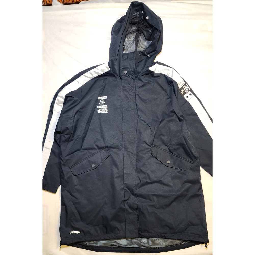 NWOT Star Wars Darth Vader Dark Side Mens Jacket Coat Sz M Storm Trooper Galaxy